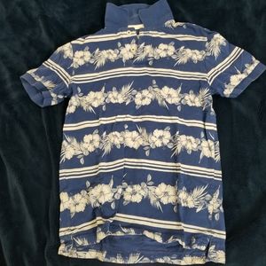Aeropostale floral polo shirt